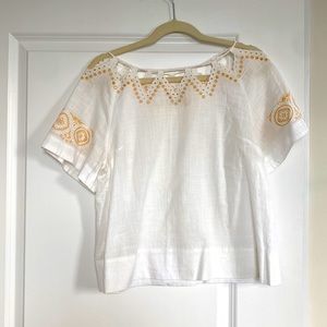 Madewell Embroidered Top